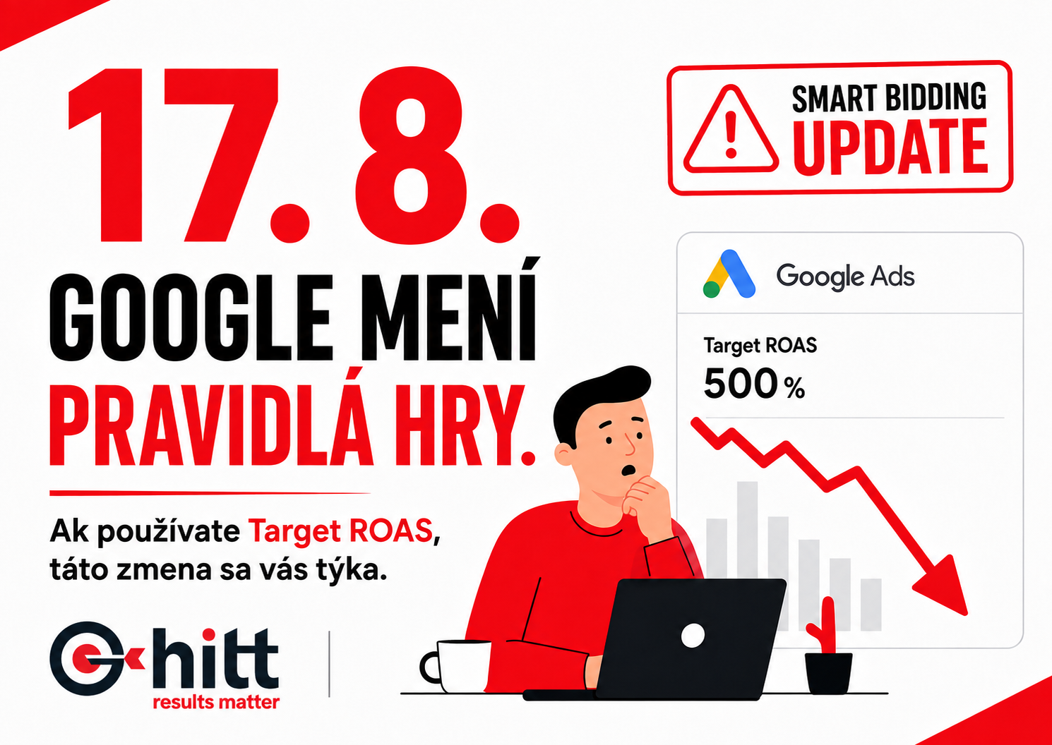 Google Ads mení Smart Bidding. Skontrolujte svoje kampane ešte pred 17. augustom